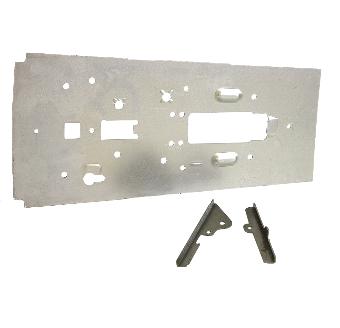 AK Receiver Flat & Rails w/No Trunion Holes - Click Image to Close